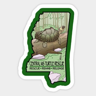 Central Mississippi Turtle Rescue Sticker